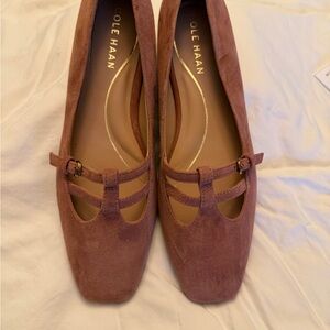Cole Haan Women's Flats - Brown Suede